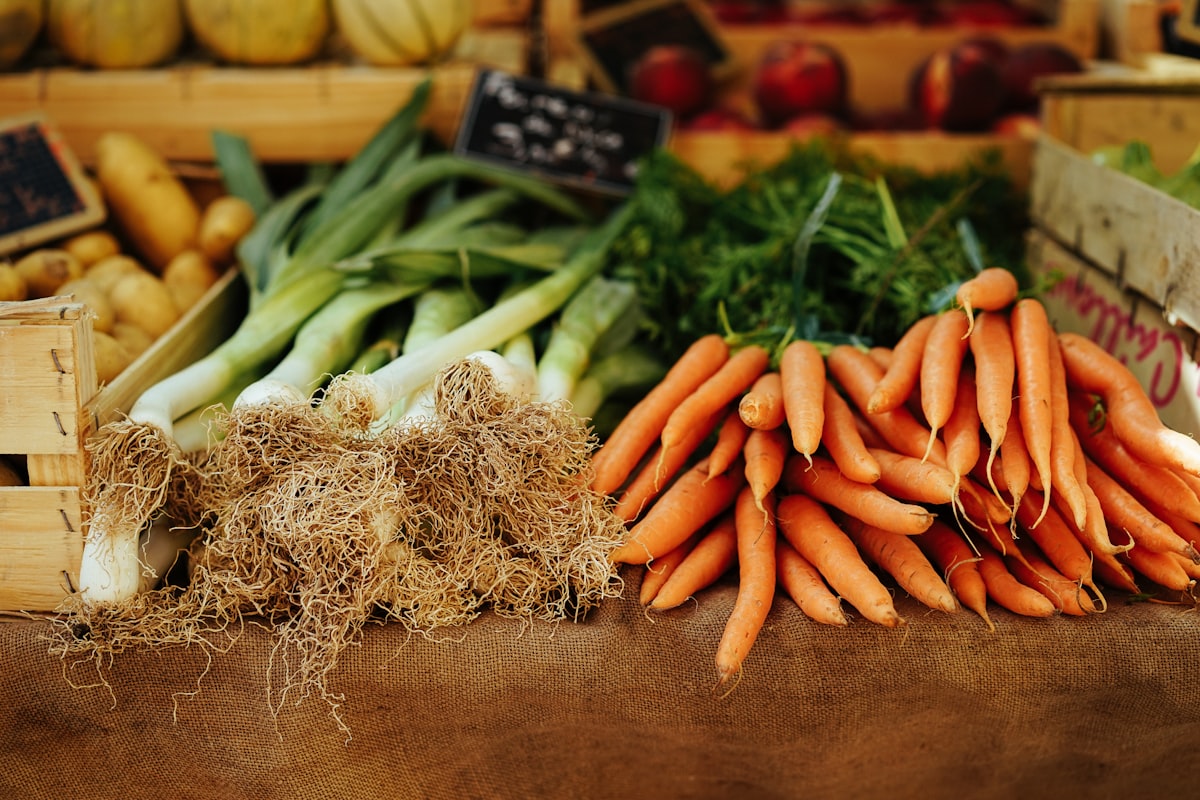 Healthy balanced meal preparation